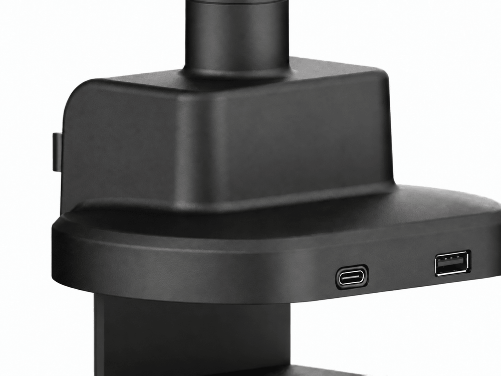 Alberenz® Braccio doppio Heavy Duty a molla a gas (2 schermi fino a 57 pollici)