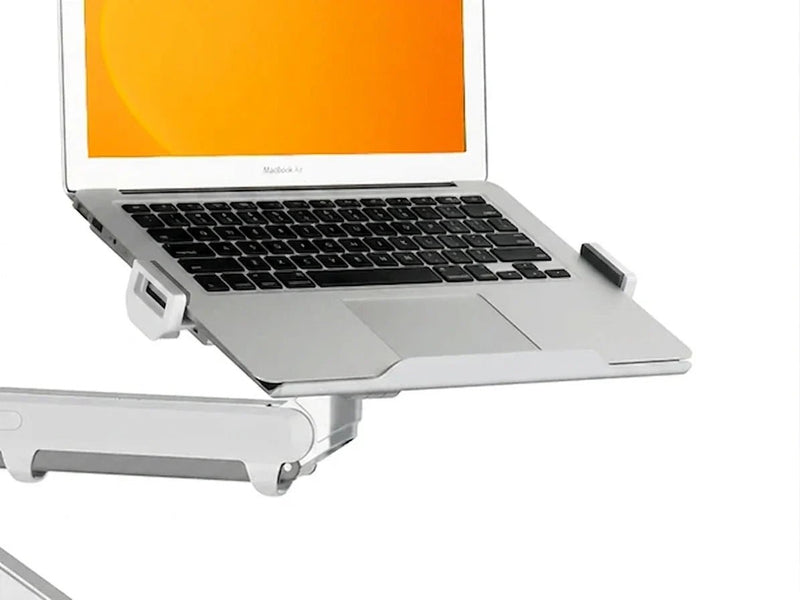 Alberenz® Braccio per Laptop a Molla a Gas Argento