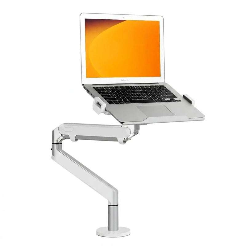 Alberenz® Braccio per Laptop a Molla a Gas Argento