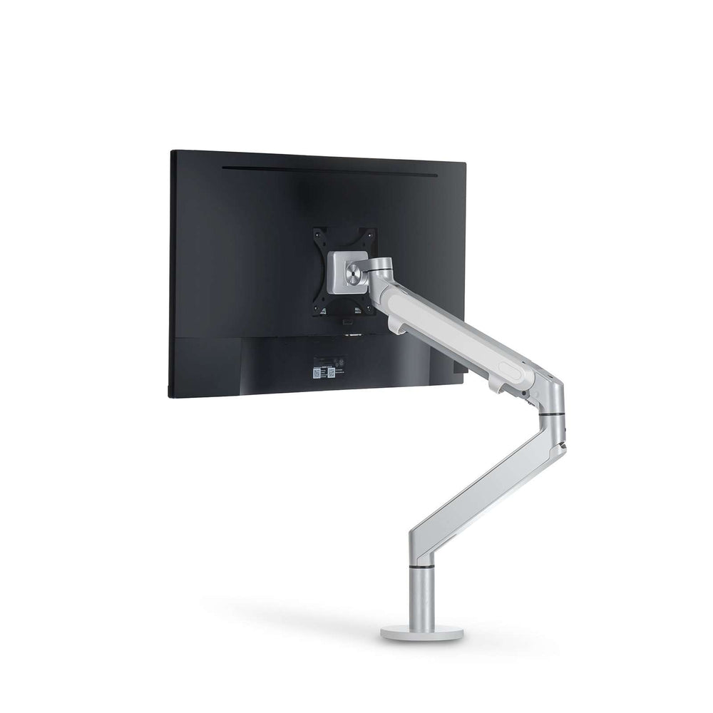 Alberenz® Braccio Singolo per Monitor a Molla a Gas Argento