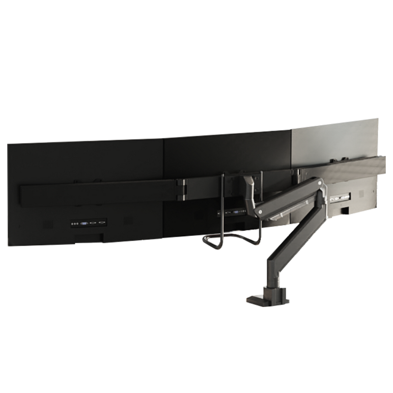 Supporto per monitor Alberenz® per 3 schermi