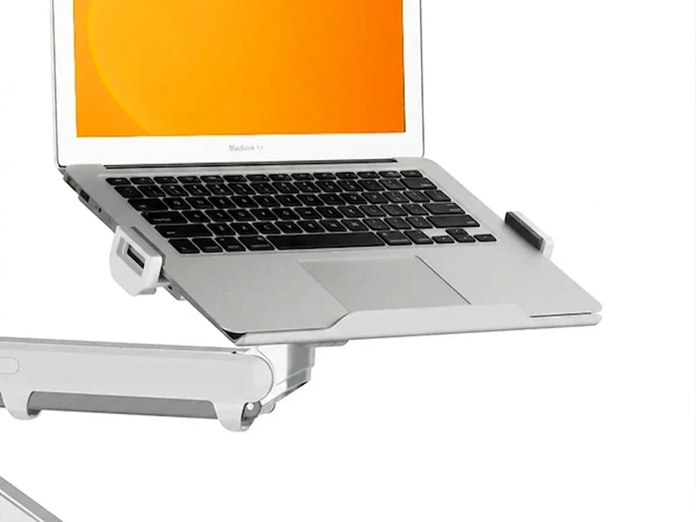 Alberenz® Braccio per Laptop a Molla a Gas Argento