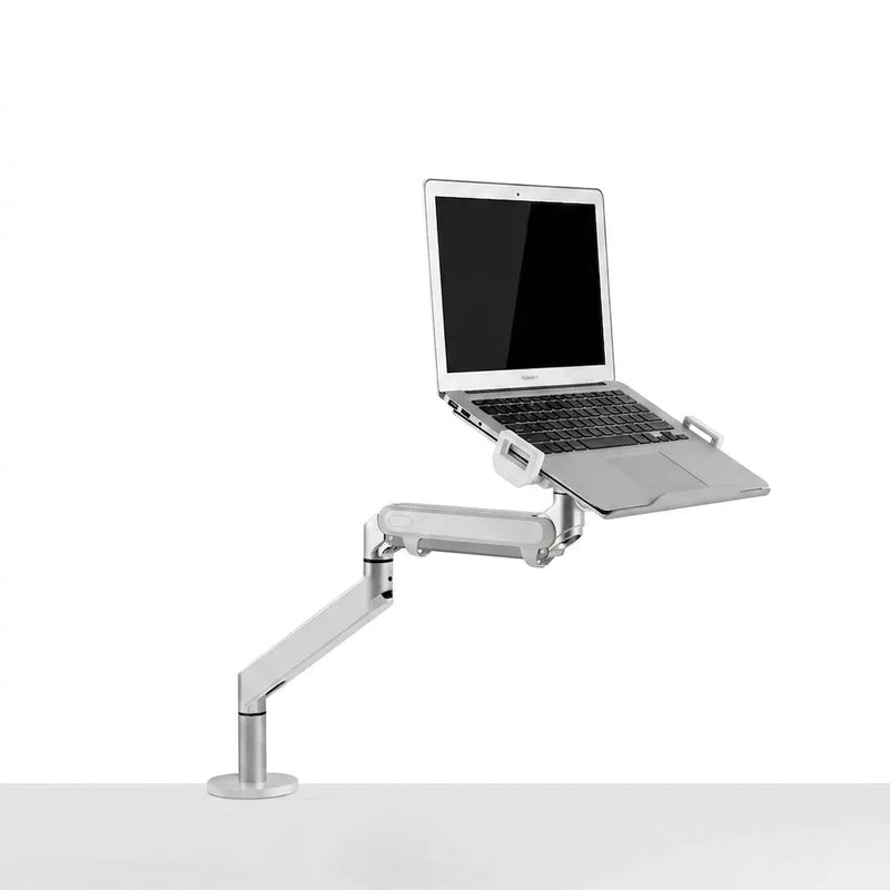 Alberenz® Braccio per Laptop a Molla a Gas Argento