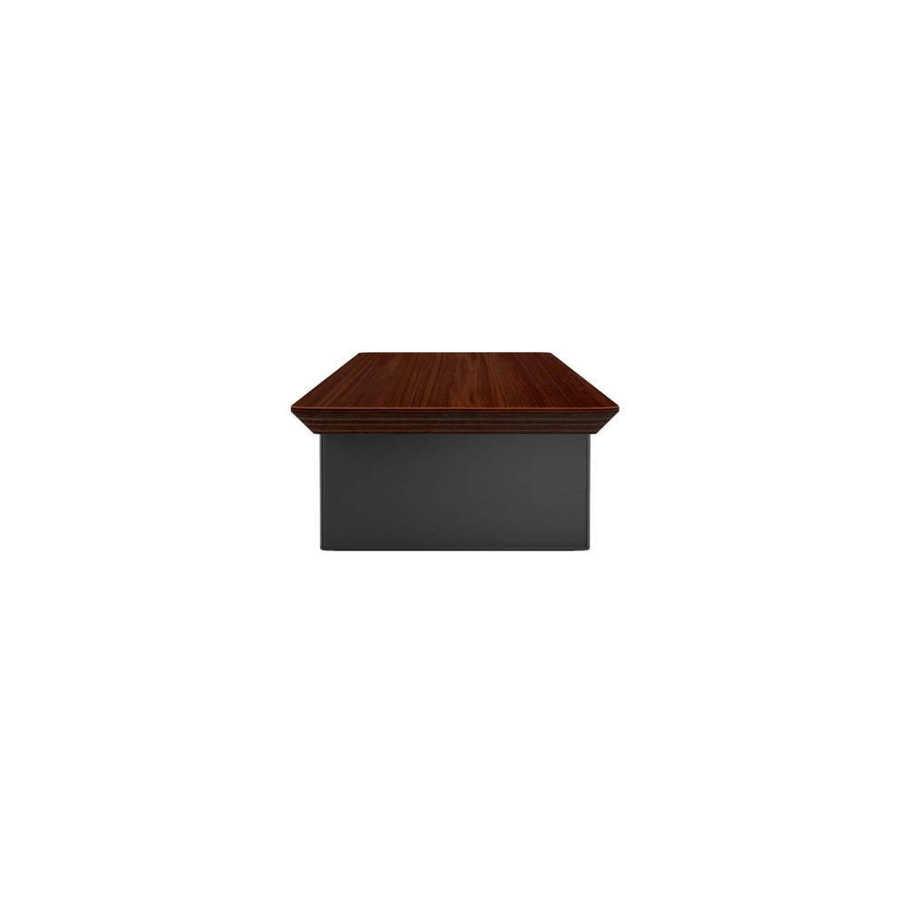 Alberenz® Supporto per monitor in legno di noce - 2 monitor