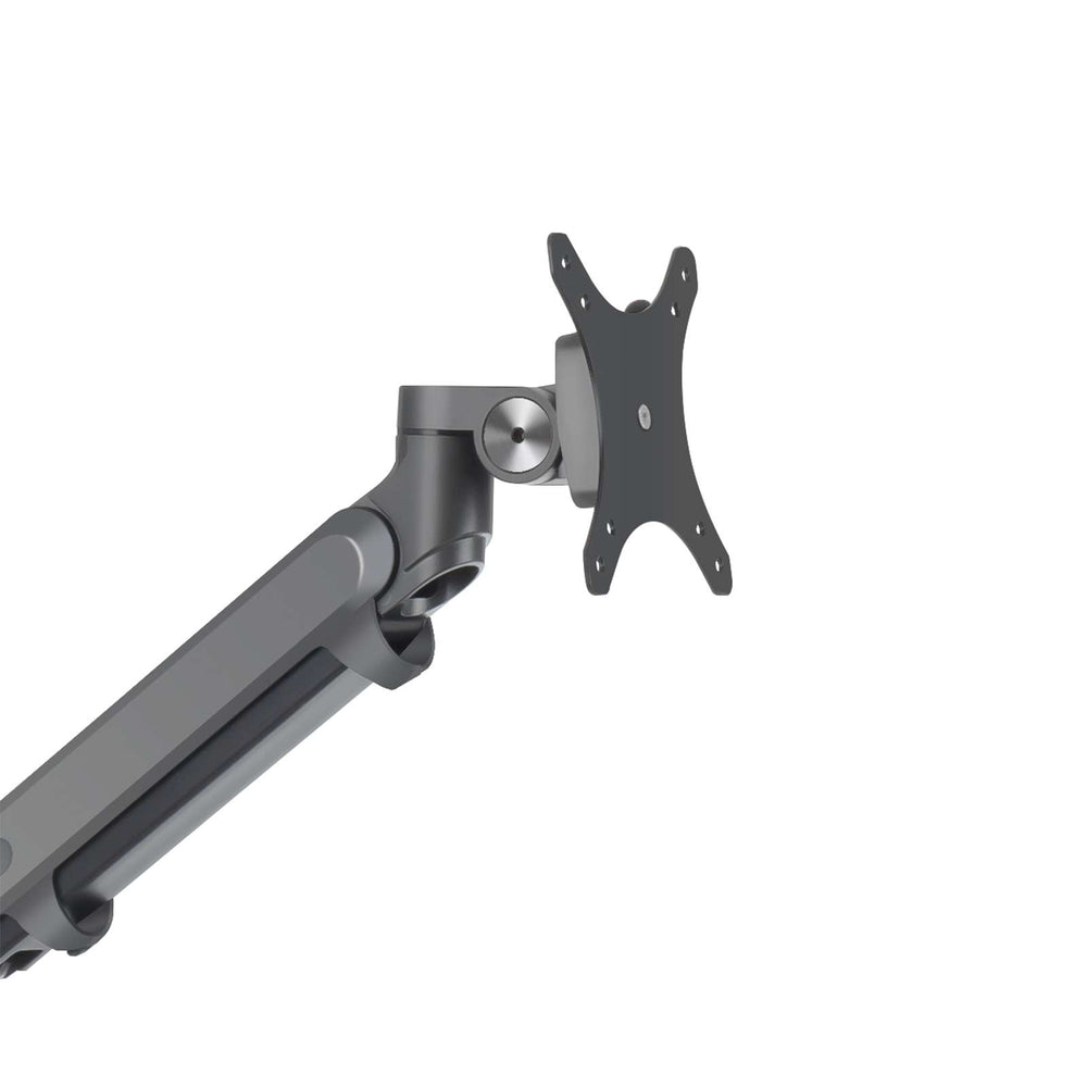 Alberenz® Braccio Singolo per Monitor a Molla a Gas Grigio Scuro